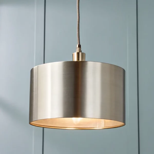 Modern Fabric Pendant Light